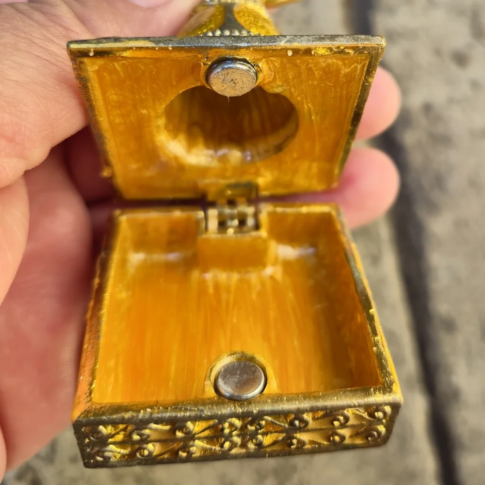 Gold and‎ Red Decorative Menorah Accent